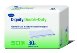 Reusable Briefs super Heavy Protection (17 - 22 OZ.) * Pack/30 Double Pads *A versatile and favorite pad! * Best used in a Dignity garment or to enhance absorbency in other products * May be used as a thick double pad, cut into two singles or layered as desired * No moisture-proof backing or adhesive strip *