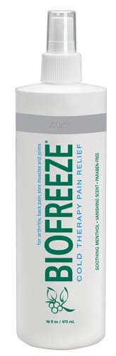 Analgesic Lotions/Sprays 16oz Spray * A no touch method of application * Beneficial for acute conditions involving severe muscle spasms of the lower back or acute spasms of the upper back or neck * The application can be applied pre-treatment to acute areas of muscle spasms to allow for a faster relaxation of muscle involvement and better treatment response * Hygienic delivery system *
Shipping Carton Size: 12