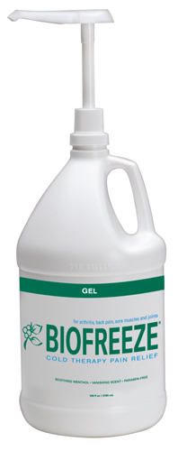 Analgesic Lotions/Sprays 1 Gallon (128oz) * The NEW and IMPROVED Biofreeze formula is now more natural than ever, yet as effective on pain as the original Biofreeze * How is Biofreeze NEW and IMPROVED?: