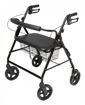 Cold & Hot Therapy Packs The rollator is ideal for the bariatric user, featuring a 20