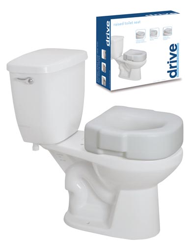Raised Toilet Seat Retail Package * Raises patient 4