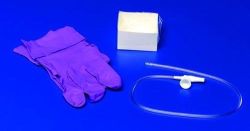 Suction Aspirator Ac 10 French Bx/10 * For convenient, affordable respiratory suctioning procedures * Each kit includes: Sterile coil suction catheter with SAFE-T-VAC Valve, (2) walleted Safeskin purple nitrile latex free gloves and a pop-up solution cup in a sterile inner wrap *