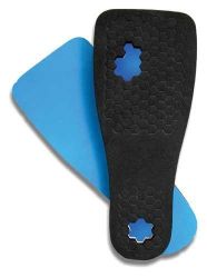 Insoles Peg-Assist/Men * Medium 8.5 - 10 * Removable pegs allow for localized off-loading of wounds and ulcerations of the foot
* Pressure reduced by as much as 60% while allowing patient to remain ambulatory
* Poron? cover eliminates the incidence of ring edema and edge abrasion
* Included stabilizer board prevents adjacent pegs from collapsing
* For use with Darco Square Toe Med-Surg Shoe
* HCPCS Suggested Code: A9283