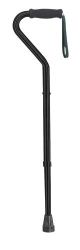 Canes - Aluminum Tall Adult * Black * Handle height adjusts from 37