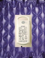 A. P. P. Pumps, Pads For homecare use * An APP with variable pressure control, illuminating on/off switch, and swing out positioning hook * Pad measures 74
