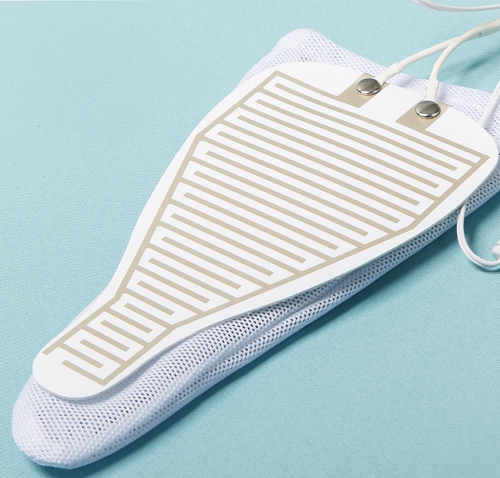 Bed Wetting Alarms MALE SENSOR PAD ONLY * Nonabsorbent, anatomically designed sensor pad is worn over the genitals and held in place with a pair of snug fitting shorts or panties *