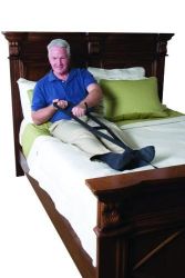 Beds & Accessories * 3 hand grips - ladder-like design makes
sitting up easy
* Versatile - attaches to any bed frame
* Sturdy nylon construction - provides long lasting safety
* Adjustable - customize length to fit your
preference
* Ergonomic - cushioned, no-slip rubber
contour grip
* Hassle free assembly - installs and removes in seconds, no tools required
* Strap length: 48