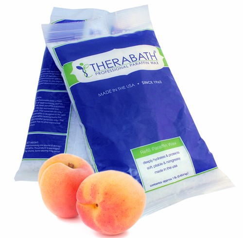 Wax Baths & Refill W Peach * When additional paraffin is needed, simply add proper amount of beads to fill tank * Beads are easy to pour (dispense) and quick to melt * Beads are packaged in one-pound bags *
