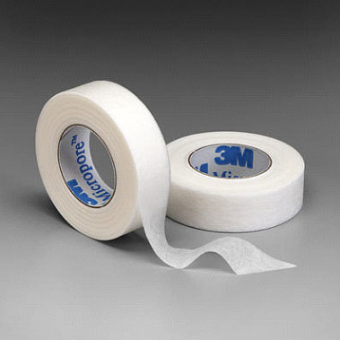 3M Medical Tapes Latex-free, hypoallergenic paper tape that is gentle to the skin yet adheres well and leaves minimal adhesive residue upon removal * An economical, general purpose, breathable surgical tape *