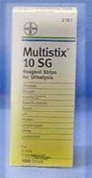 Diagnostic Test Strips Test for glucose, bilirubin, ketones, specific gravity, blood, pH, protein, nitrites and leukocytes in urine *