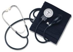 Aneroid Blood Pressure STETHOSCOPE SEWN INTO CUFF * With Large Cuff (Mfg#104MAJ) 13