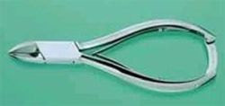 Nail Nippers double spring * concave jaw * stainless steel *