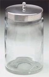 Sundry Jars & Dispen GLASS * Unlabeled Set/6 * The glass jars are 7