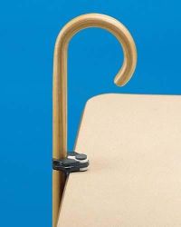 Cane - Accessories Allows cane to lean on the table * Slip-resistant foam disc helps hold a cane to most flat surfaces *
