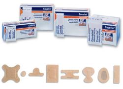 Beiersdorf Adhesive Knuckle Bx/100 * Seals off wound, gives with movement * Conforms to body * Breathable woven fabric * Latex-Free