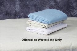 Massage Table Accessory White, Flannel set 45