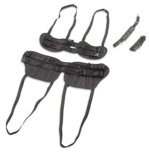 Pelvic Belts Set includes: Thoracic Restraint, Pelvic Belt and Restraint Straps Universal Fit to 52