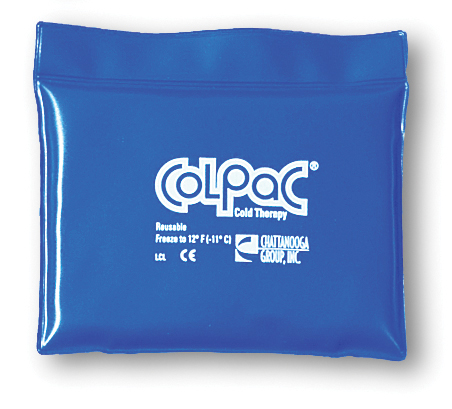 Cold Therapy Packs BLUE VINYL COVERED * Quarter Size 5.5