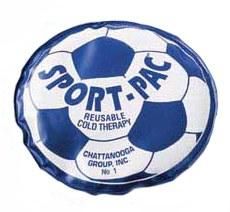 Cold Therapy Packs Each * Soccer ball and baseball shaped Sport-Pacs should be part of every home and team first aid kit * Provides up to 30 minutes of cold therapy for acute pain due to strains, sprains and bruises * Keep them in the team cooler for on-the-side-lines use * HCPCS Suggested Code: E0230 * Approximately 6