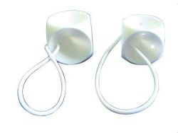 Pessaries Without Drains * # 10 * Available both with and without drainage holes and a silicone tie to aid in removal * Designed for third degree prolapse, including procedentia, as well as a cystocele and rectocele * 100% Silicone