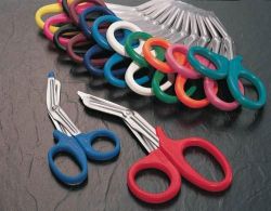 Bandage Scissors RETAIL PACKAGING * Dark Green 7 1/4