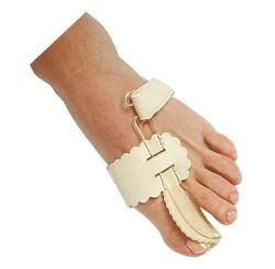 Bunion Bedder,Shield, Regulator LEFT * Sizes: MEN 11 * Recommended by doctors to patients who don?t want bunion surgery!
* This unique splint helps relieve the strain that causes bunion pain and deformity
* Works while resting or sleeping to keep the big toe in its proper position and correct alignment
* Also used as a post-surgical splint