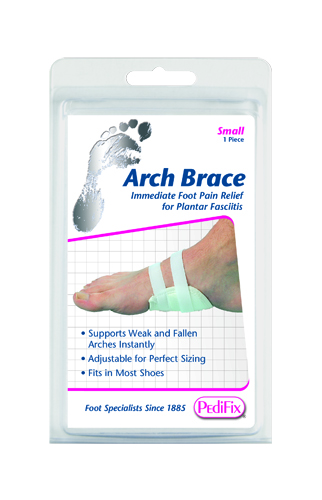 CPR Masks & Accessories Relieves Plantar Fasciitis and Heel Pain * Arch Brace supports the arch to reduce tension on the plantar fascia, relieve inflammation and ease heel pain * This soft terrycloth pad stays in place with adjustable Velcro? fasteners and fits in most accommodative shoes * Interchangeable for left or right foot * Fits Women's11+; Fits Men's 9+ *