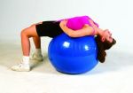 Inflatable PT Ball- 34in 85 Cm- Blue