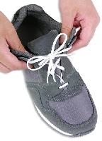 Shoe Laces Elastic White 30