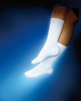 Jobst Sensifoot Socks 8-15mmHg White Large (pr)