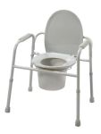 Commode - 3 In 1 Deluxe Steel Powder Coated - PMI