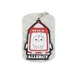 AllerMates Dog Tags Pint Dairy Allergy