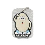 AllerMates Dog Tags Eggie Egg Allergy