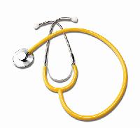 Single Head Nurses Gold Stethoscope