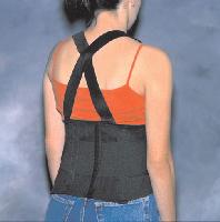 Back Support Industrial W/ Suspenders Lrg 39-44