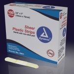 Adhesive Bandages Sheer Strips 3/8