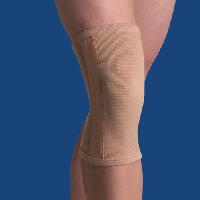 Elastic Knee Stabilizer, Beige Medium 13.5