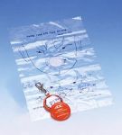 Adsafe CPR Face Shield w/Keychain Orange