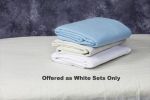 Linen Set for Massage Table White, Flannel Set, 45
