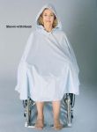 Wheelchair Shower Poncho With Hood