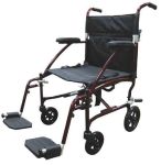 Fly-Lite Transport Chair Burgundy, 19