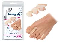 3-Layer Toe Separators Pk/6 2-Sm, 2-Md, 2-Lg